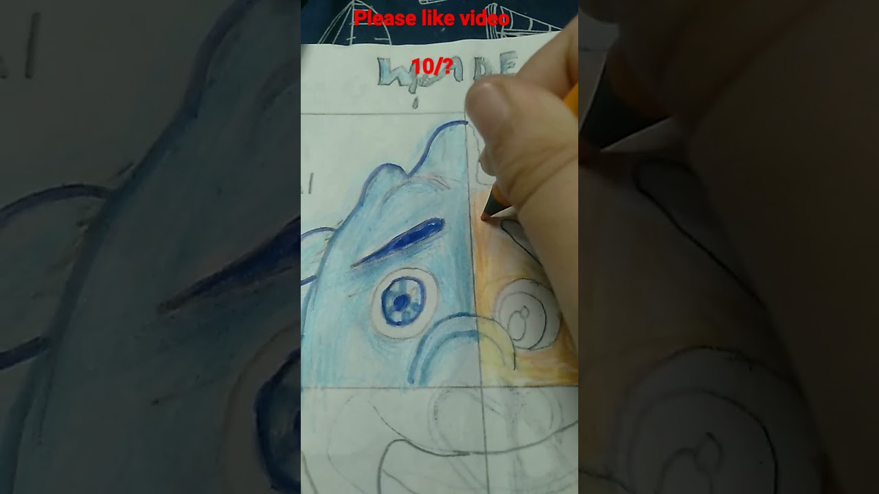 Drawing Wade Ripple from Elemental in 4 different styles 💖 Part 2