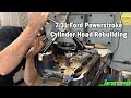 7.3L Powerstroke Cylinder Head Rebuild w/ Nitro Black Valves, & Comp Cams Springs - JAMSI Online