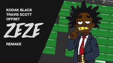 Making a Beat: Kodak Black - ZEZE feat. Travis Scott & Offset (IAMM Remake)