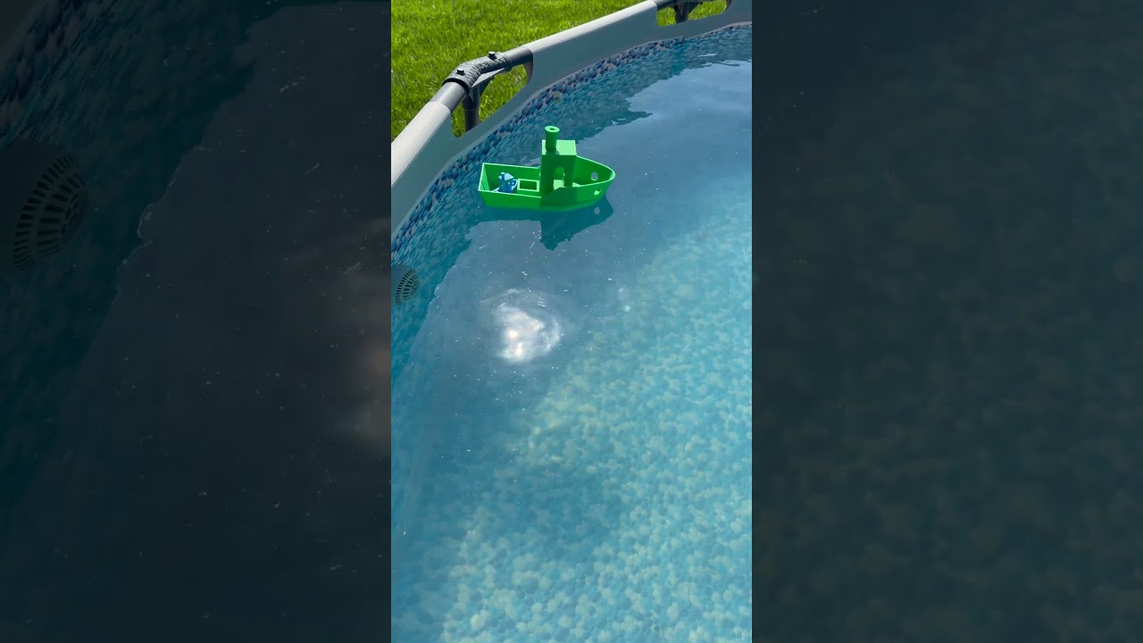 Giant floating benchy