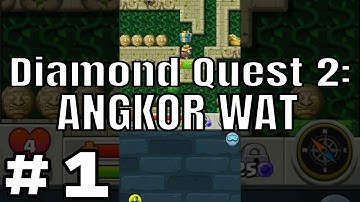 Diamond Quest 2 Angkor Wat Stage Level 1 - Gameplay Solution Walkthrough