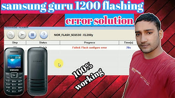 samsung guru 1200 flashing | guru 1200 flashing error | 100% working | Mr. SSM