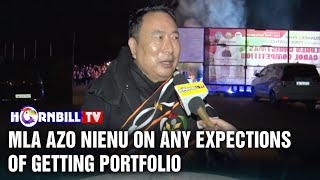 Mla Azo Nienu On Any Expectations Of Getting Portfolio