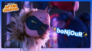 Ladybug & Cat Noir Flirting for +3 Minutes ❤ Miraculous: Ladybug & Cat Noir, The Movie | Netflix