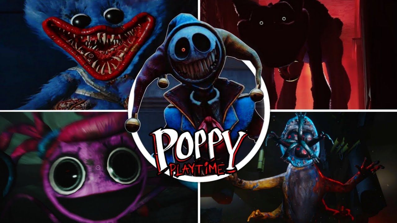 Every Boss Jumpscare in Poppy Playtime (Chapters 1–5)