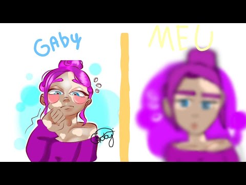 🍒recriei o desenho da Gaby leca ^^ 