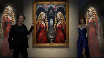 Horror Short Film "Trapped by the Canvas"  Tale of Obsession and the Supernatural