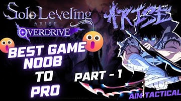 I Tried Solo Leveling ARISE OVERDRIVE… And Broke The Game | Gameplay Walkthrough Part 1 4K