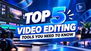 🎬 TOP 5 VIDEO EDITING TOOLS YOU NEED TO KNOW | Best Video Editing Software for Beginners & Pros screenshot 3