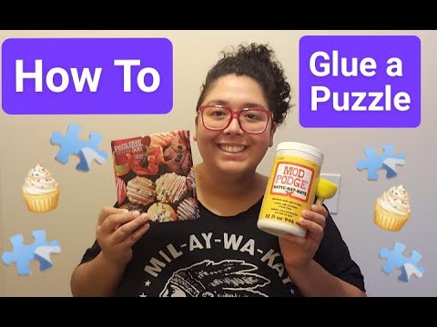 DIY Jigsaw Puzzle Glue – Puzzly Box