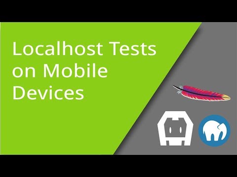 Localhost Webpages on Mobile Devices