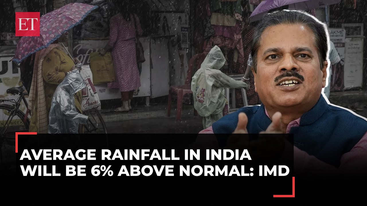Monsoon 2024: India to receive 6% above normal rains than usual ...