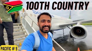 100th COUNTRY - VANUATU (Indian Passport)