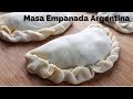 MASA DE EMPANADA ARGENTINA