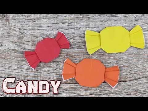 Video: How To Make Paper Candy