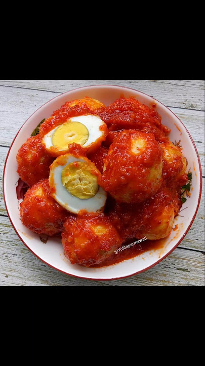 Bikin Telur Balado yg Enak Gampang dan Murah gak Kayak Donat Air Mata dan Bento yg Lagi Viral itu