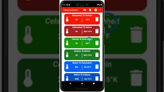 Temp Converter Android App Demonstration Video screenshot 1