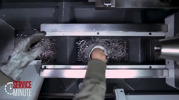 Chip Conveyor   Haas Service Minute  Korean subtitle