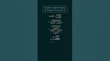 Double Angle Formula of the Tangent Function II