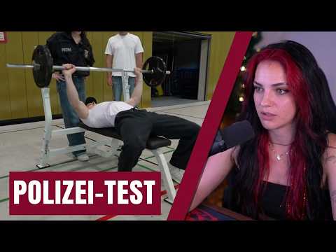 Kann man den Polizei Sporttest OHNE Vorbereitung schaffen? 😳 | Wandella Reaction
