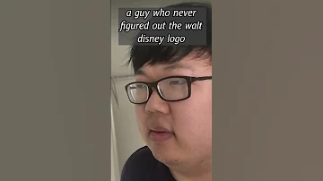 A Guy Who Never Figured Out The Walt Disney Logo 