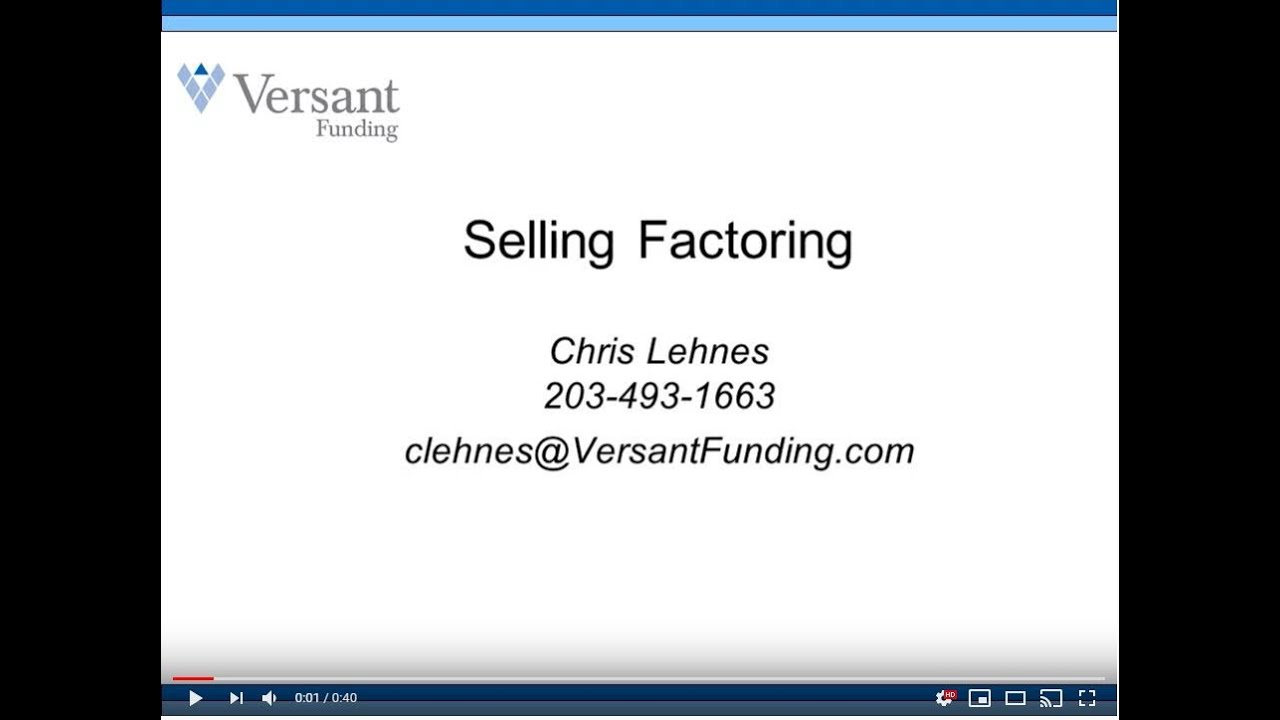 Tips for Selling Factoring to Small Businesses