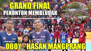 GRAND FINAL 🔥 HASAN Ft OBOY RAJA TARKAM SUKABUMI vs REYHAN BANDUNG SET 2 & 3 || KPRI BINAWINAYA CUP