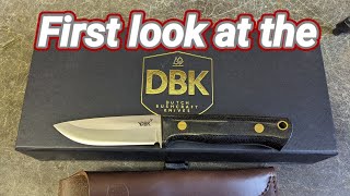 DBK Knife, part 1, my initial thoughts.