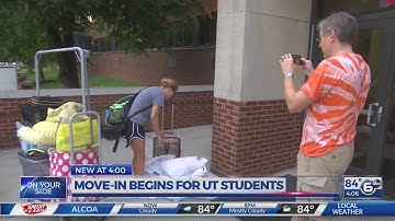 Move-in begins for UT students