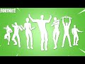 All Popular Fortnite Dances &amp; Emotes! (Bizcochito, Goated, Night Out, Celebrate Me, Shadow Play)