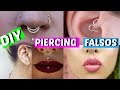 DIY | Como Hacer Piercings Falsos en Casa y que Parezcan REALES