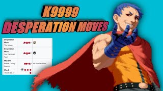 KoF 2002: K9999 - How to do Desperation Moves (mame4droid) screenshot 3