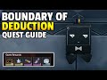 Boundary of Deduction Full Quest Guide | Wuthering Waves