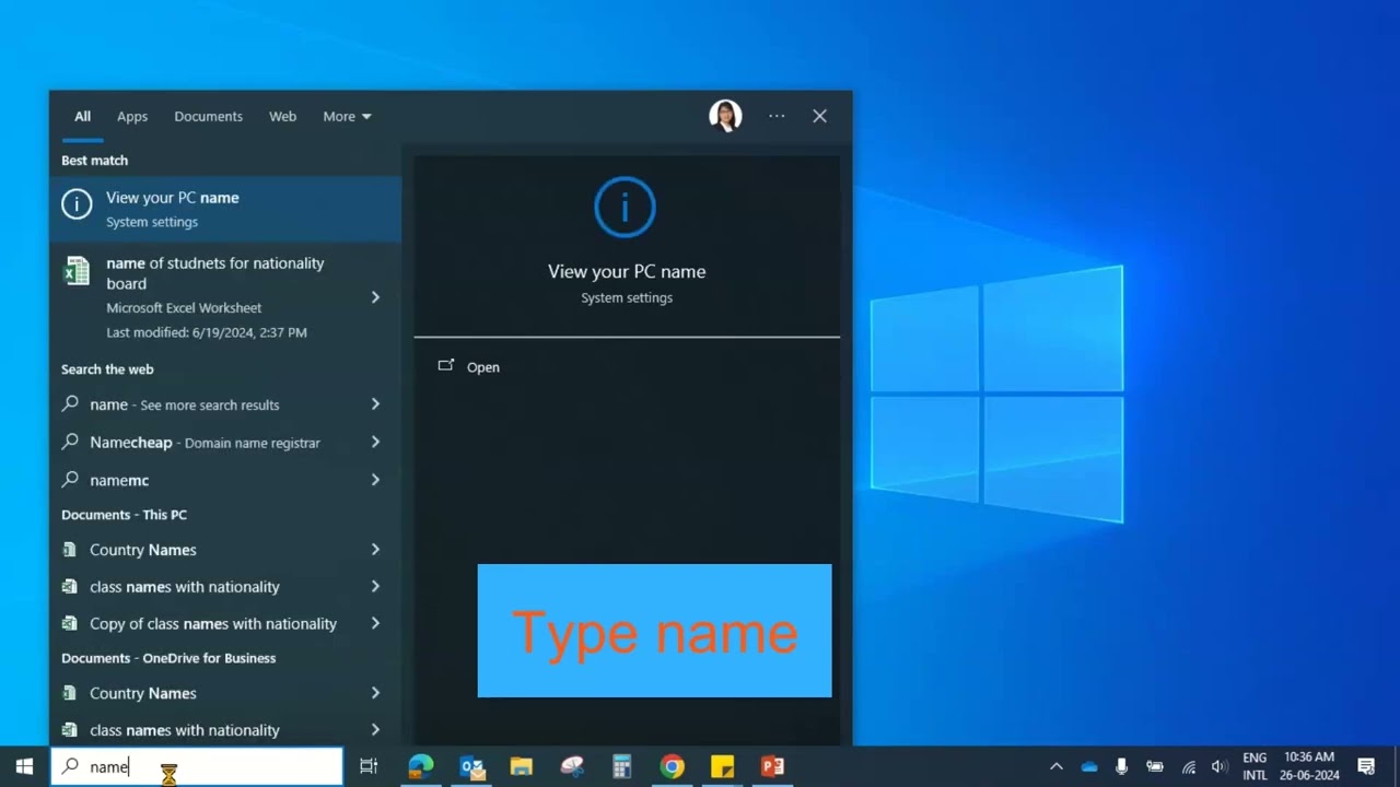 Find your Laptop/Desktop Device Name/Asset Code