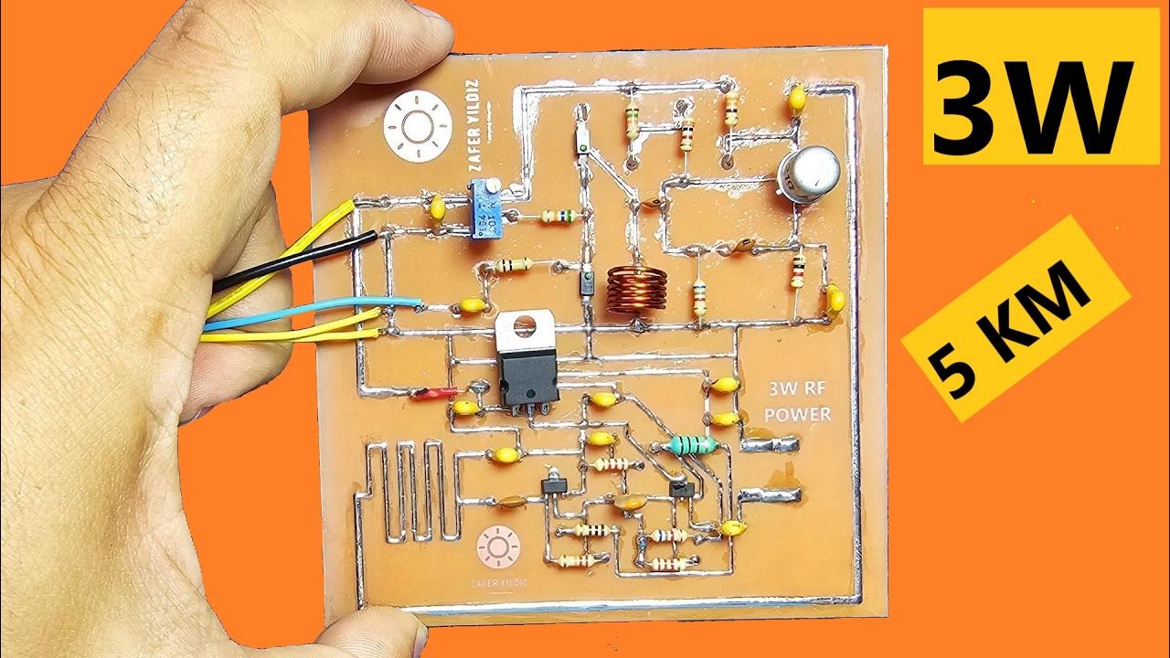 HOW TO MAKE A LONG RANGE FM TRANSMITTER Circuit Diagram