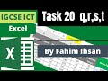 Task qrst (Use of wild card in filtering data)