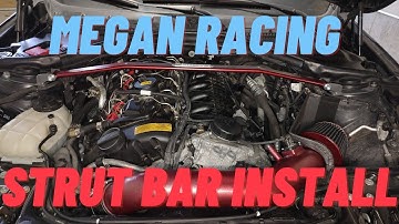 F30 F31 Strut Bar Install!