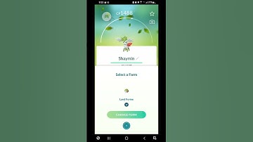 how to get shaymin and change forms in pokemongo