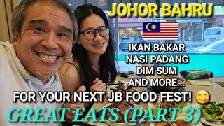 Where to Find the Best Foods in Johor Bahru: Johor Bahru Food Vlog (Johor Bahru Great Eats Part 3)