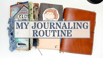 MY JOURNALING ROUTINE | How I Journal in Multiple Journals | JOURNAL INSPIRATION