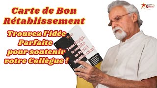 Carte Bon Rétablissement Carte Prompt Rétablissement ! Idée Parfaite pour Collègues de Travail