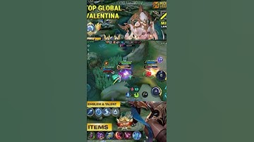 Midlane Valentina is Deadly, One Hit Delete - Build Top 1 Global Valentina ~ MLBB