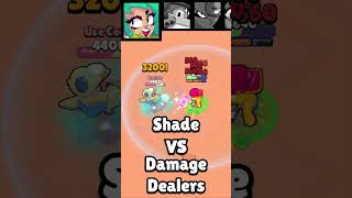 Shade 1v1 VS All Damage Dealers #brawlstars
