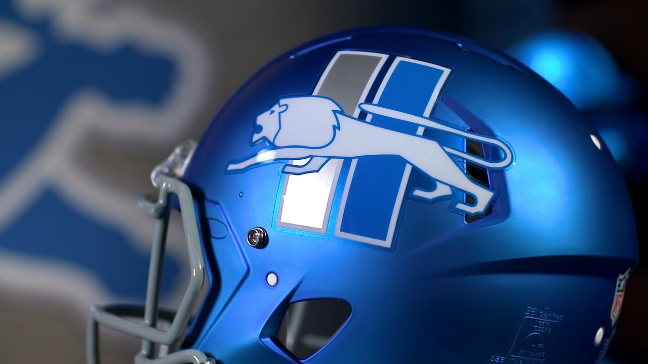VIDEO: Detroit Lions unveil 2023 alternate helmet design - Pride
