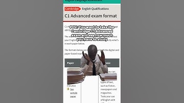 How to Pass the C1 Advanced Exam – The Simple Way 🫡⬇️