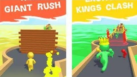 Giant Rush!- Gameplay Walkthrough (iOS & Android) #games #funny #gameplay