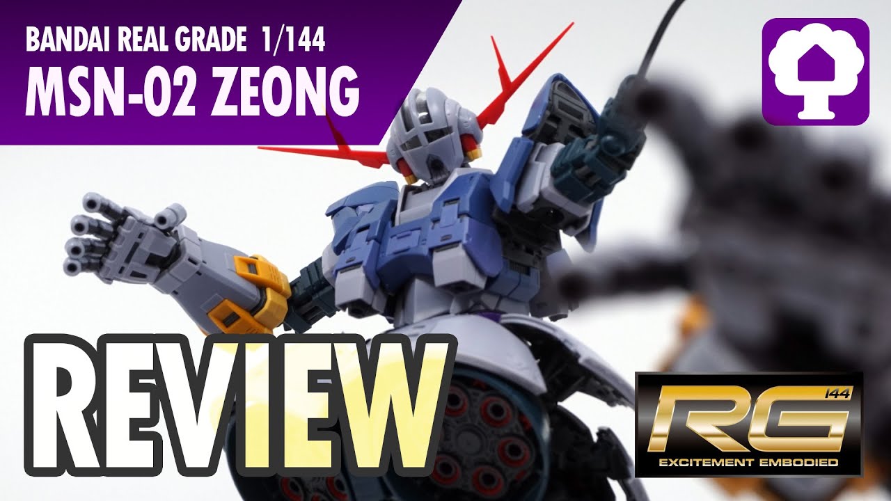 RG 1/144 Zeong Review - Hobby Clubhouse | Char's MS Gundam