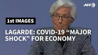 Coronavirus, a 'major shock' for the global economy (Lagarde) | AFP