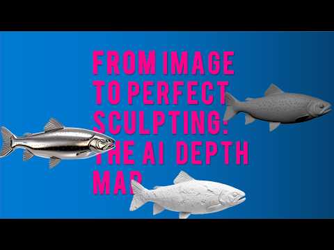From image to Perfect Sculpting: The AI depth map