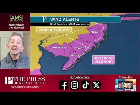 State of emergency declared for NJ ahead of Tuesday storm; 60 ...